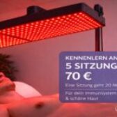 Rot- und Nahinfrarotlicht Therapie Longevity